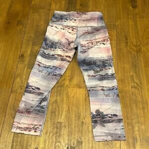 Lululemon US 4 Wunder Under Pastel Sunrise High Rise Tights Leggings W5BHBS